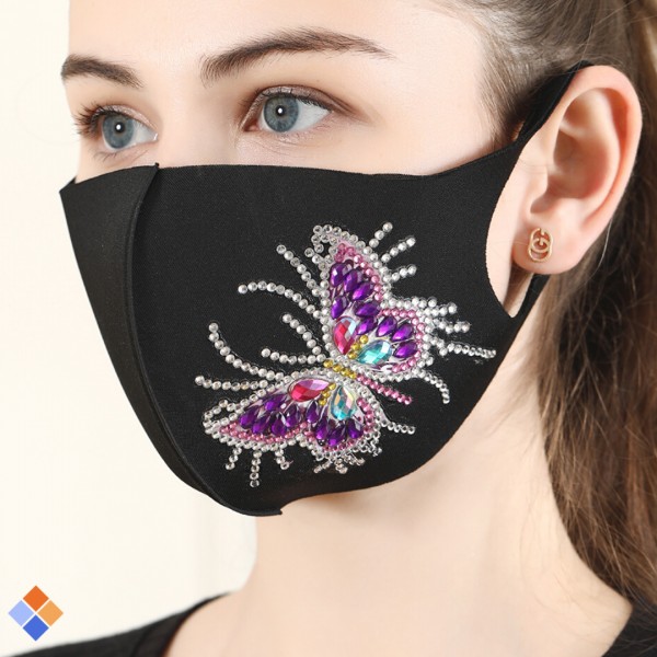 Mondkapje Vrolijk Fladderend