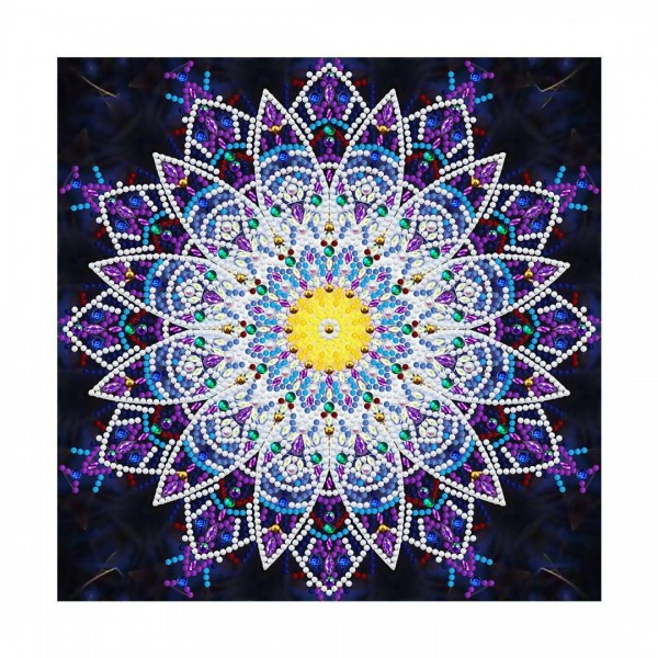 Mandala Paars | Glow in the Dark