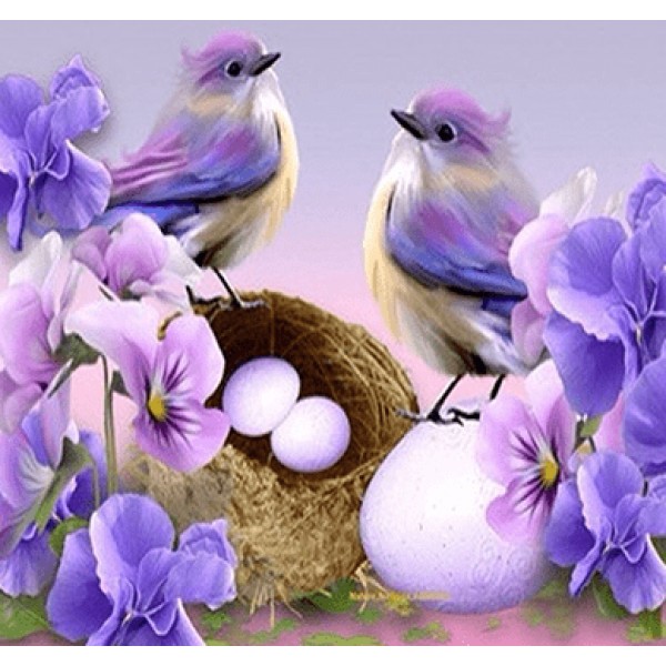 Vogeltjes in de Lente