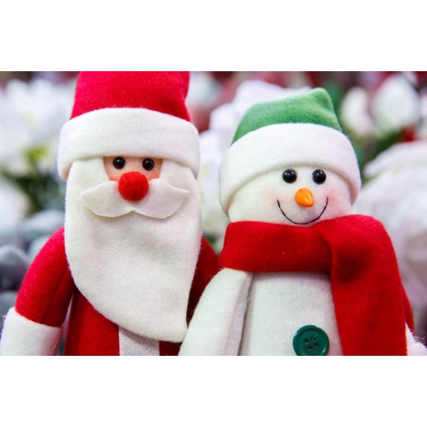 Kerstman & Sneeuwman