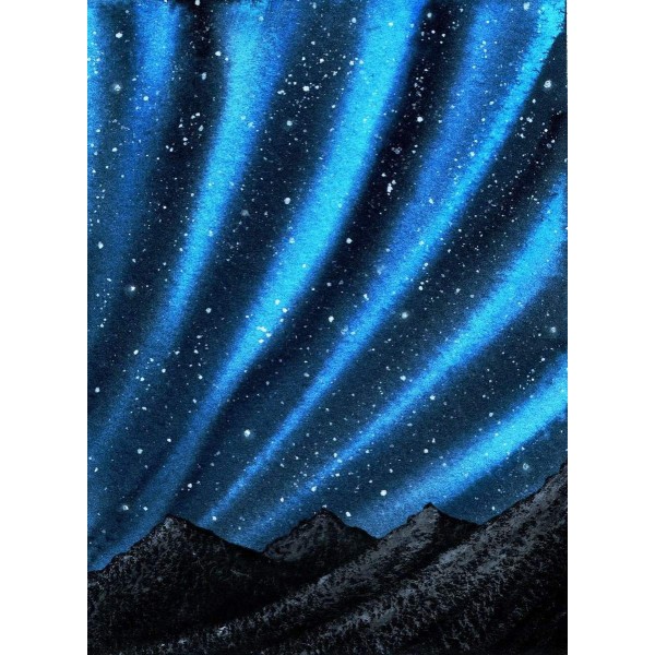 Sterren in Nachthemel