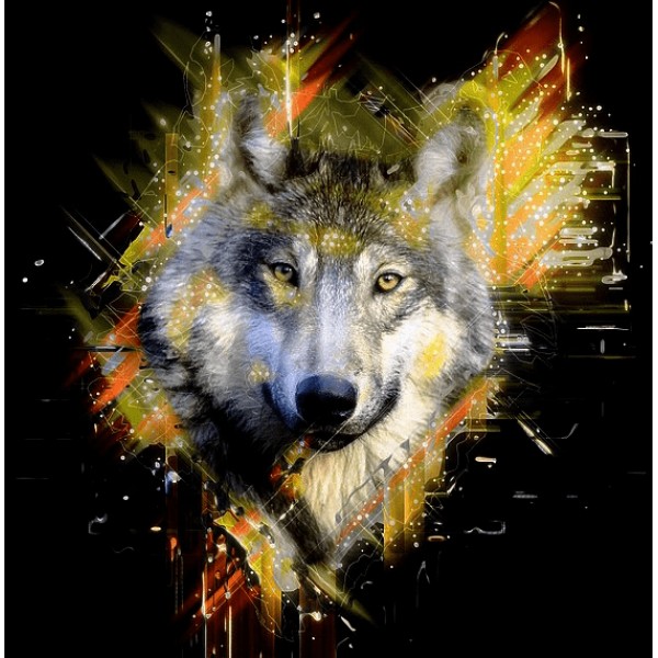 Kunstige Wolf