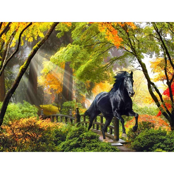 Paard in de Herfst