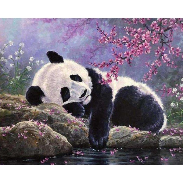 Panda Relaxed bij het Water