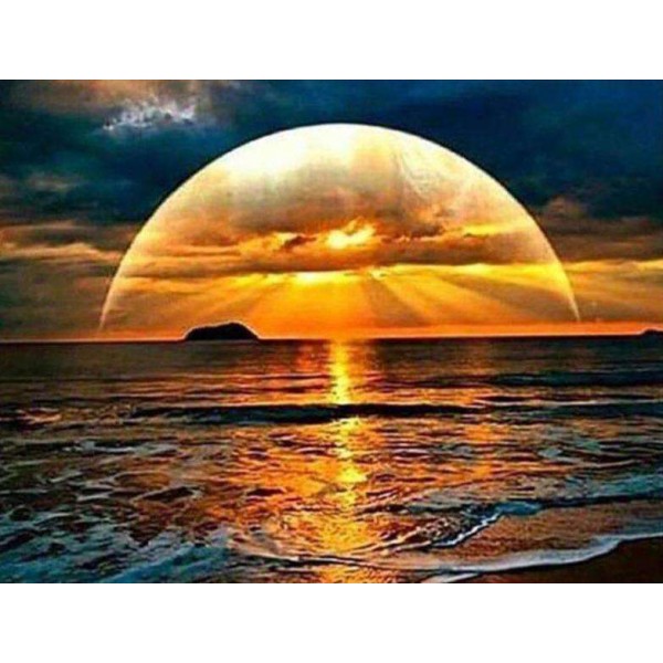 Zonsondergang Horizon Zee